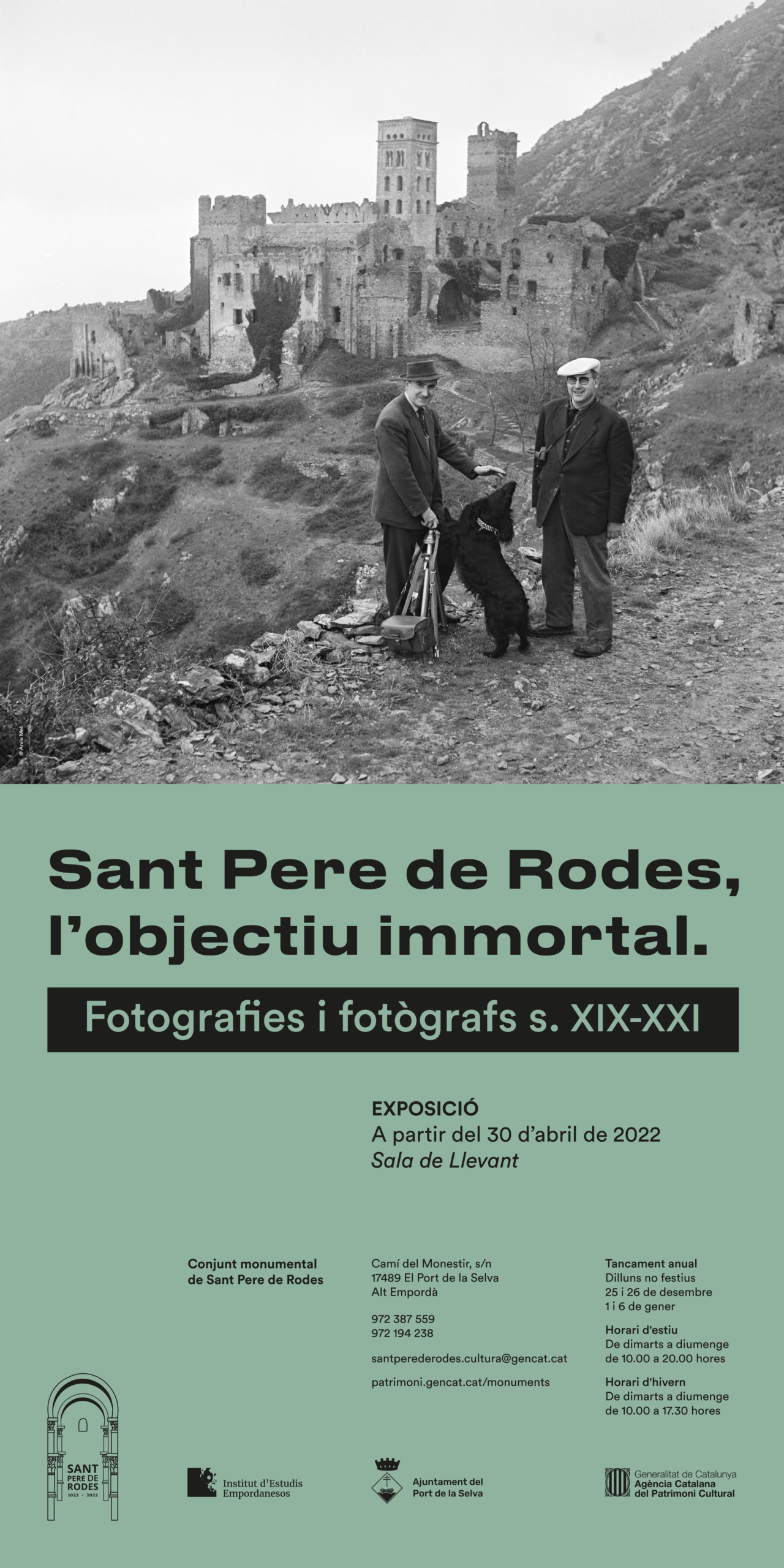 Exposició fotogràfica a Sant Pere de Rodes